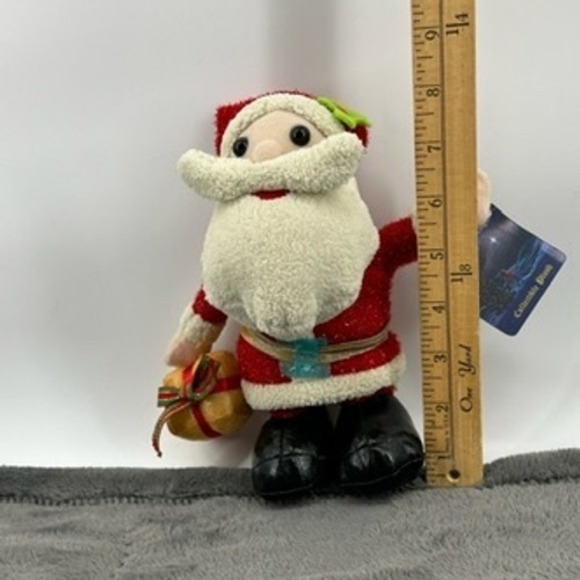 Wonderland Delights Santa Plush K & K Collectibles Christmas Decor New Old Stock - Picture 8 of 8